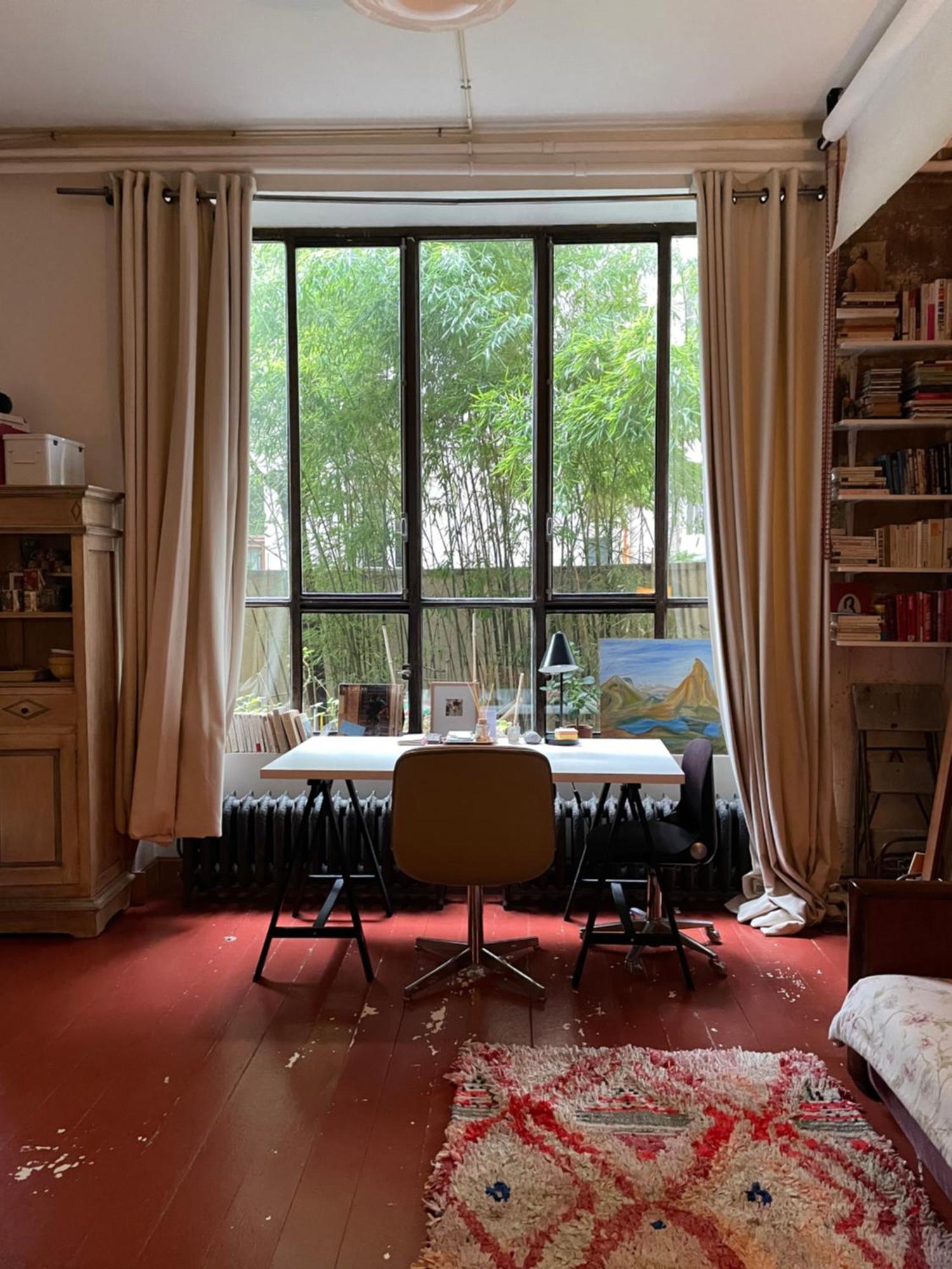 Warm And Cosy Loft In Paris With A Private Outdoor Lägenhet Exteriör bild